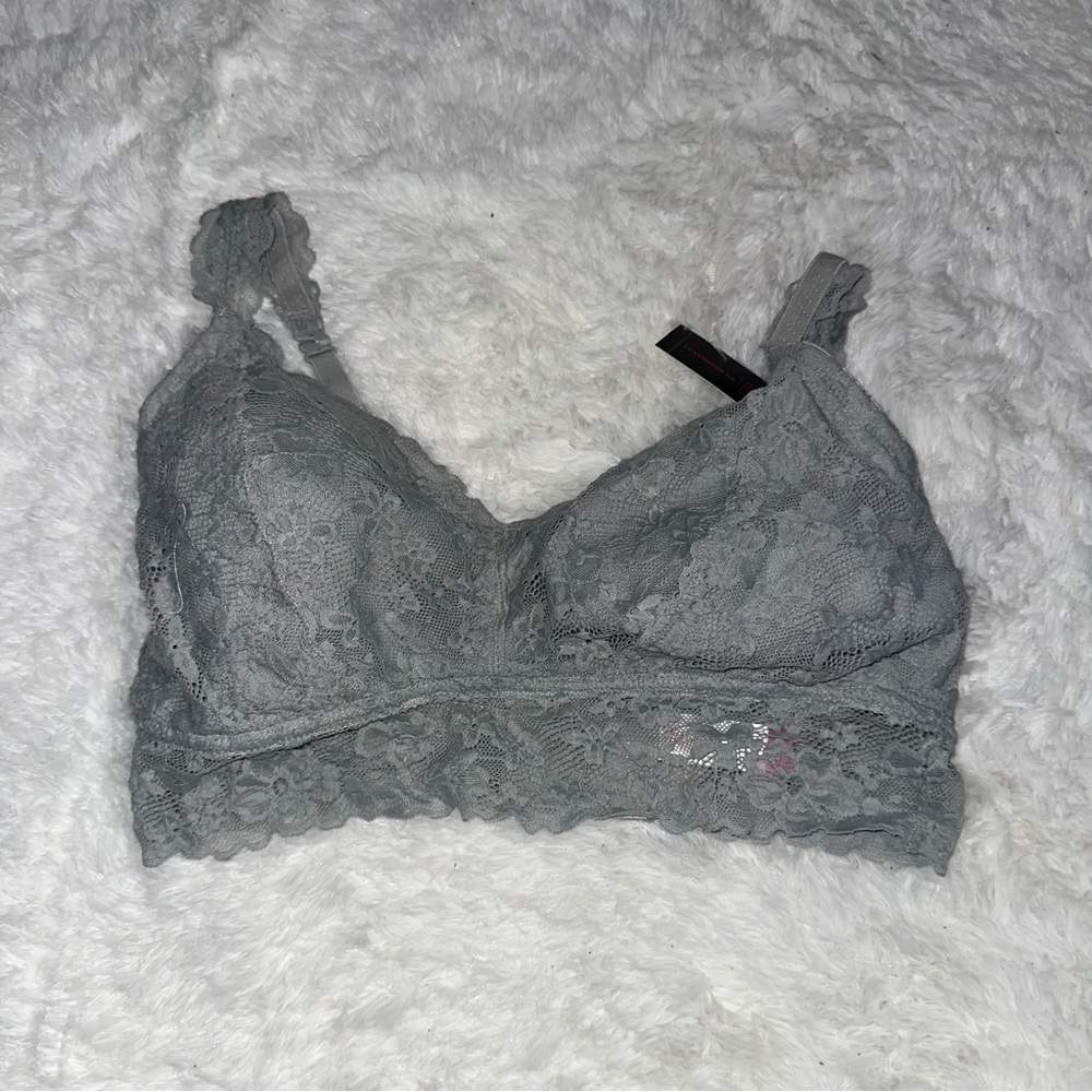 Gray XL No Boundaries bralette